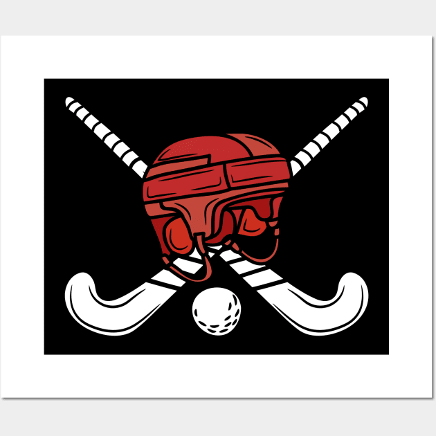 Roller Hockey Wall Art by GBDesigner